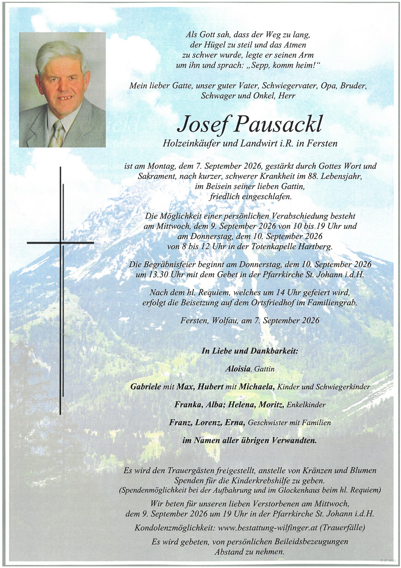 Parte Josef Pausackl